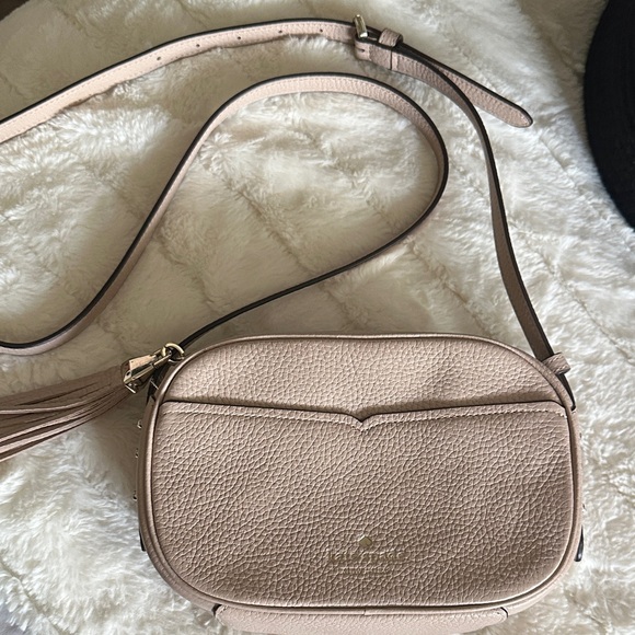 kate spade Handbags - Kate spade Elegant Beige Crossbody Bag NWT